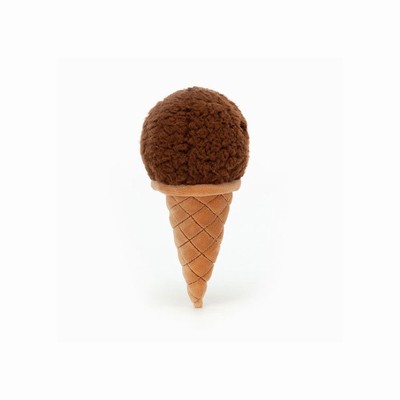 Jellycat Irresistible Ice Cream Chocolate USA | 96082AFWE